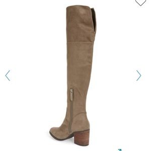 BP over the knee boots with heel